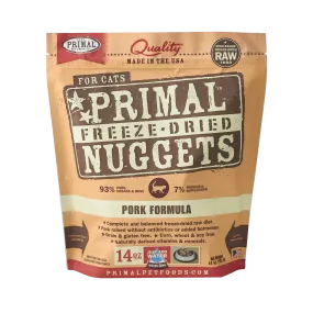 Primal Nuggets Pork Formula Freeze-Dried Cat Food