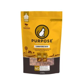 PURPOSE Freeze Dried Raw Cat Food - Carnivore Duck Freeze 9 oz.