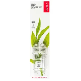 Radius Replacement Heads Medium 2 Pack
