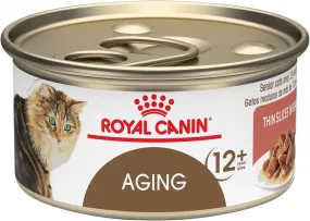 Royal Canin Aging 12  Senior Thin Slices in Gravy Canned Cat Food