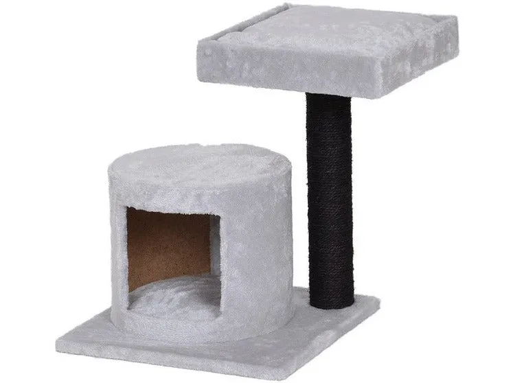 SCRATCHING POST ACHILLE 40x40x49cm grey/black