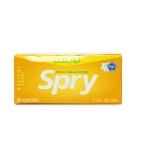 Spry Fruit Sugar Free Chewing Gum