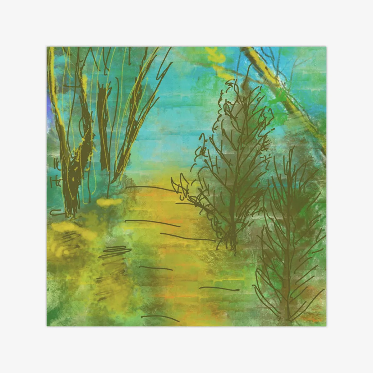 Summer Forest Wargaming Mat