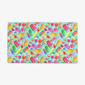 Summer Punch Ice Pops Thin Desk Mat