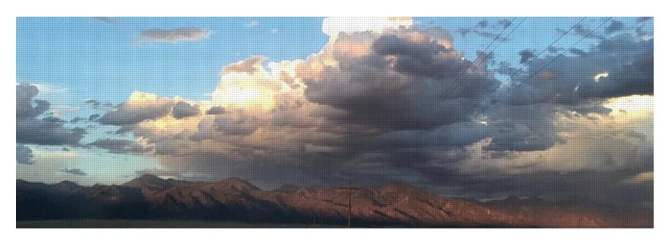 Summer Storm Sunset Crestone - Yoga Mat