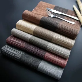 Table Mats - Rustic Placemats - Table Mat - Modern Placemats - Modern Geometric Mats -Summer Table Decor- Dinner Dining Table Mat Christmas