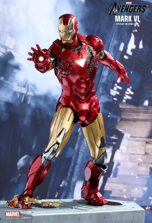 The Avengers MMS378D17 Iron Man Mark VI 1/6th Scale Collectible Figure