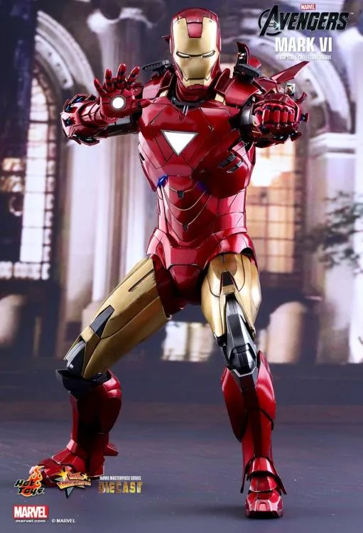 The Avengers MMS378D17 Iron Man Mark VI 1/6th Scale Collectible Figure