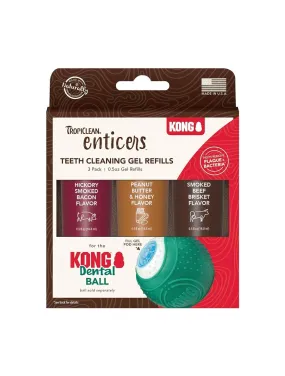 Tropiclean | Dog Dental Care |  Enticer Teeth Cleaning Gel - Variety Pack