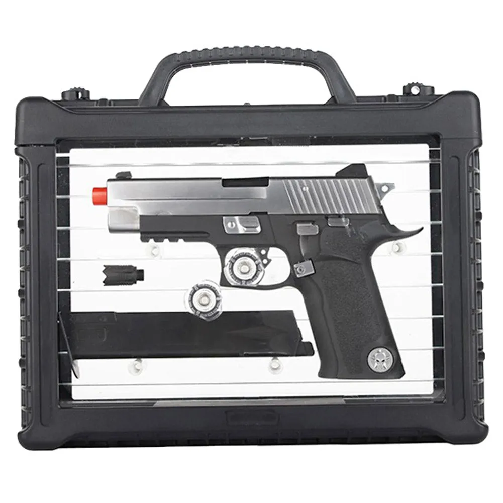 WE TECH Biohazard P-VIRUS F226 Tactical Gas Blowback Airsoft Pistol