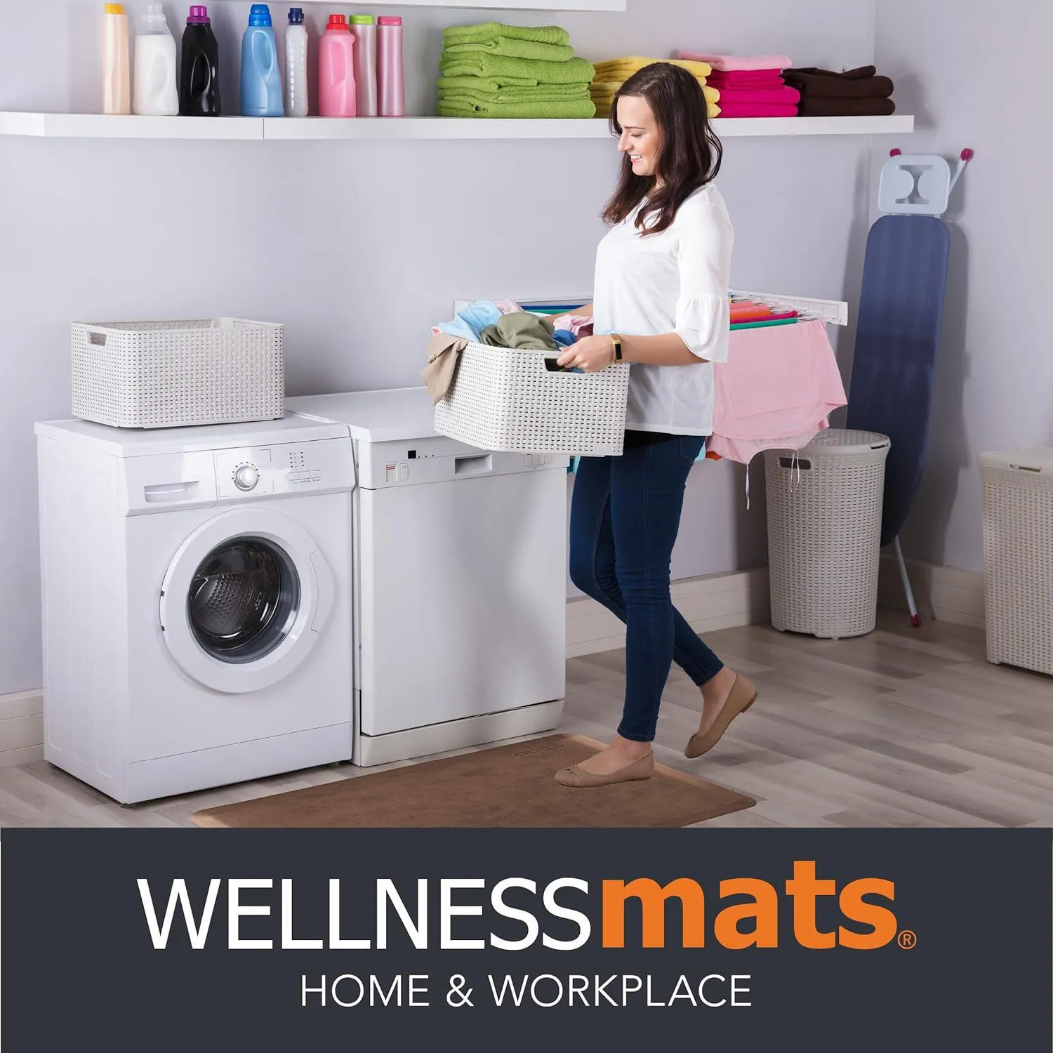 Wellness Mat - Steel 6' x 2' (Granite Impressions Bella Collection)