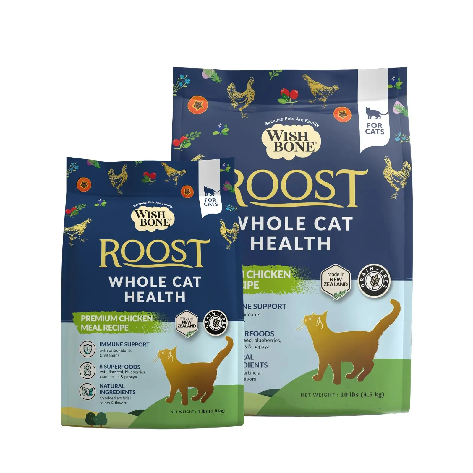 Wishbone - Roost - New Zealand Chicken Dry Cat Food