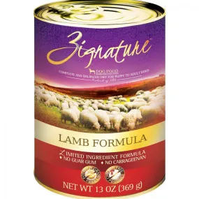 Zignature Limited Ingredient Lamb Formula Wet Dog Food